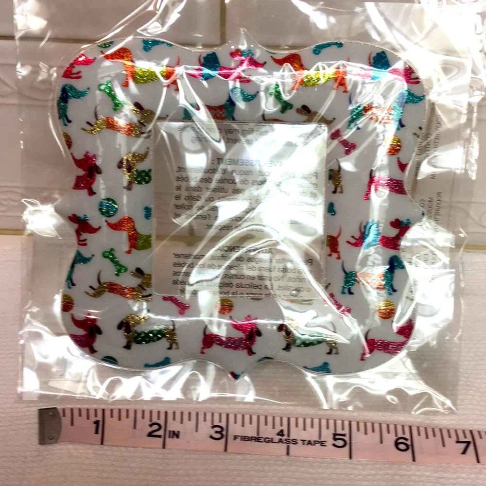 NWT DOG TOYS & DACHSHUND FRAME